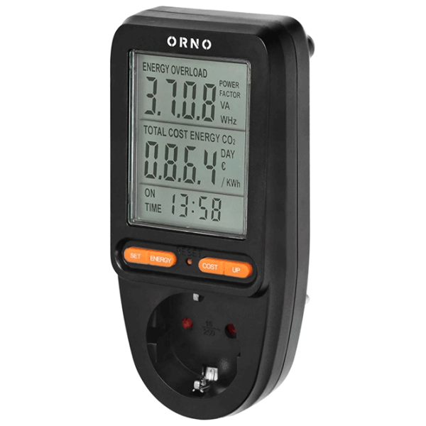 Contor digital ORNO ORWAT435GSB White photo 1