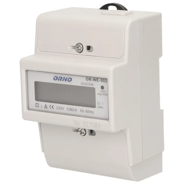 Contor digital ORNO ORWE522 White photo 1