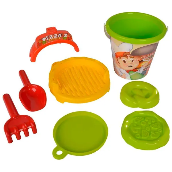 Set de jucării pentru nisip Androni 1293-0000 Plastic / 8 photo 2 Set de jucării pentru nisip Androni 1293-0000 Plastic / 8 photo 2
