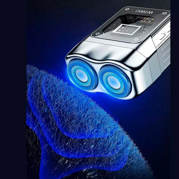Aparat de ras electric WIWU SH004 Silver  photo 3