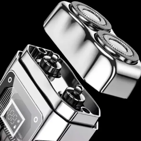 Aparat de ras electric WIWU SH004 Silver  photo 4