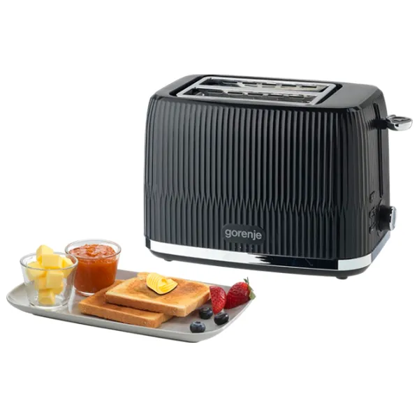 Тостер Gorenje T850DPB Механическое / 850 Вт / Черный photo 5