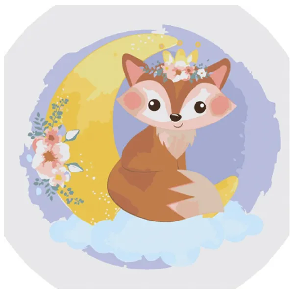 Картина по номерам Strateg Лисенок ES010 30 x 30 см / Вертикальная photo 1 Картина по номерам Strateg Лисенок ES010 30 x 30 см / Вертикальная photo 1