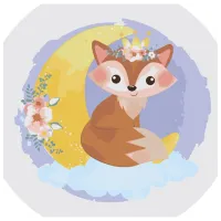 Pictură pe numere Strateg Vulpea ES010 30 x 30 cm / Verticală