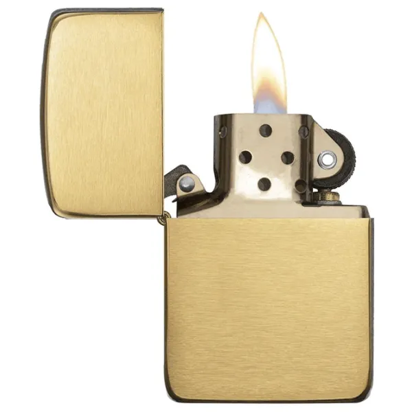 Brichetă Zippo Brushed Brass 1941 Replica Auriu /  photo 3