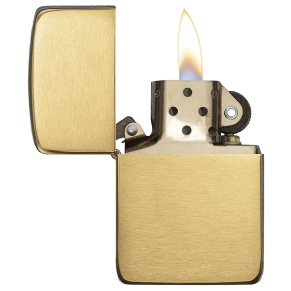 Brichetă Zippo Brushed Brass 1941 Replica Auriu /  photo 3