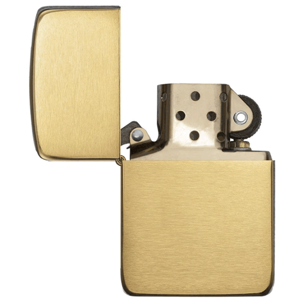 Brichetă Zippo Brushed Brass 1941 Replica Auriu /  photo 5