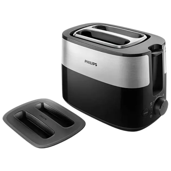 Toster Philips HD2517/90 Mecanic / 830 W / Black photo 2
