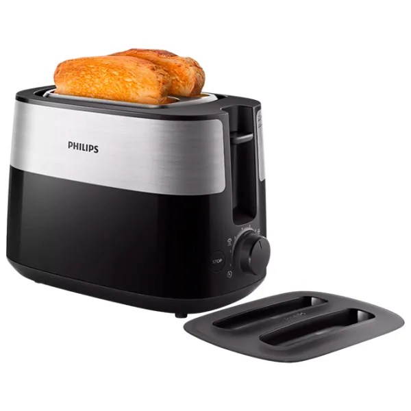 Toster Philips HD2517/90 Mecanic / 830 W / Black photo 3