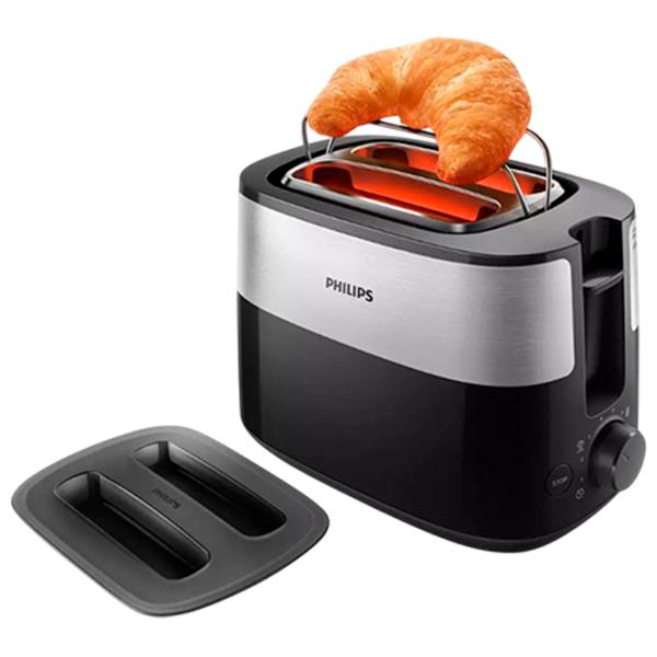 Toster Philips HD2517/90 Mecanic / 830 W / Black photo 4