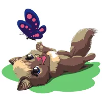 Картина по номерам Strateg Игривость ES034 30 x 30 см / Горизонтальная