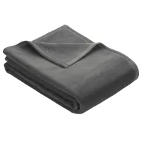 Покрывало Uni Decke Berlin 42% акрил / Dark Grey