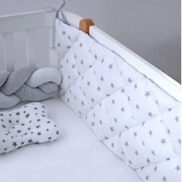 Protectie interioară pentru pătuț Veres VR 154.001.03  White / Bumbac photo 2