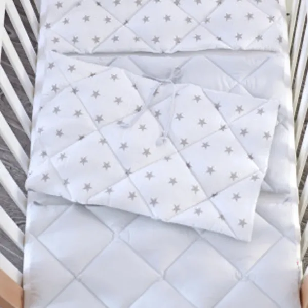 Protectie interioară pentru pătuț Veres VR 154.01.05  White / Bumbac photo 2