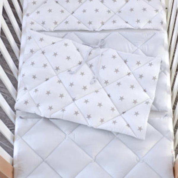 Protectie interioară pentru pătuț Veres VR 154.01.05  White / Bumbac photo 2