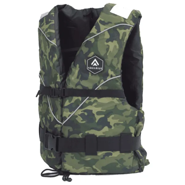 Жилет безопасности Aquarius STANDARD MILITARY  Camo / для взрослых photo 1