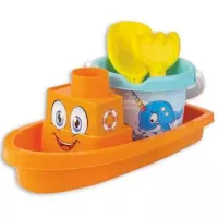 Hабор игрушек для песка Androni HappyFish Пластик / 4