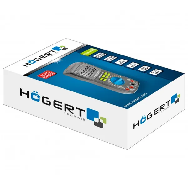 Мультиметр Hoegert HT1E604 Цифровой / 60 МOм photo 7