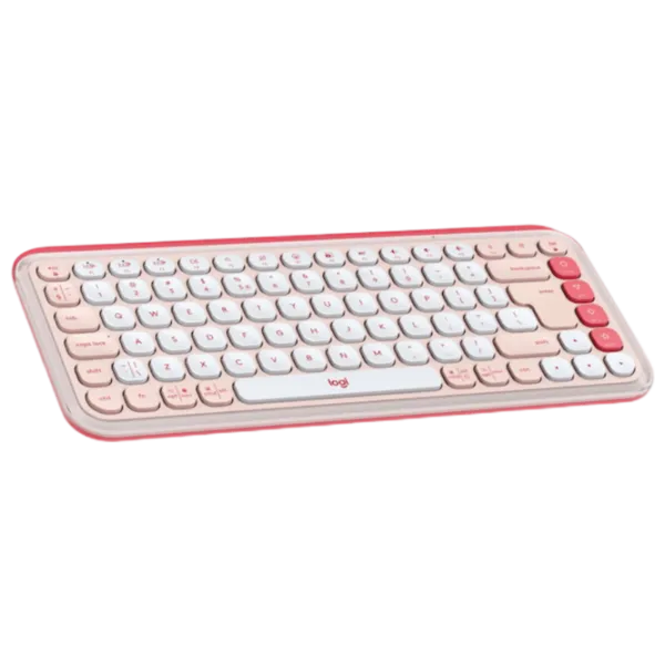 Клавиатура Logitech POP ICON Wireless Беспроводные / Роза photo 3