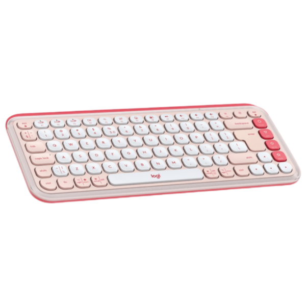 Клавиатура Logitech POP ICON Wireless Беспроводные / Роза photo 3