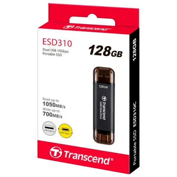 SSD Transcend ESD310C 128 ГБ  / Черный photo 4