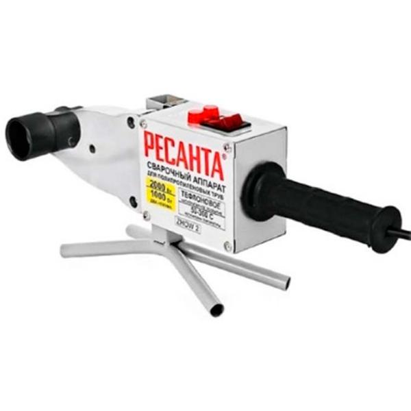 Aparat de sudat țevi din plastic Resanta АСПТ-2000 2000 W / Racord cuplaj photo 1