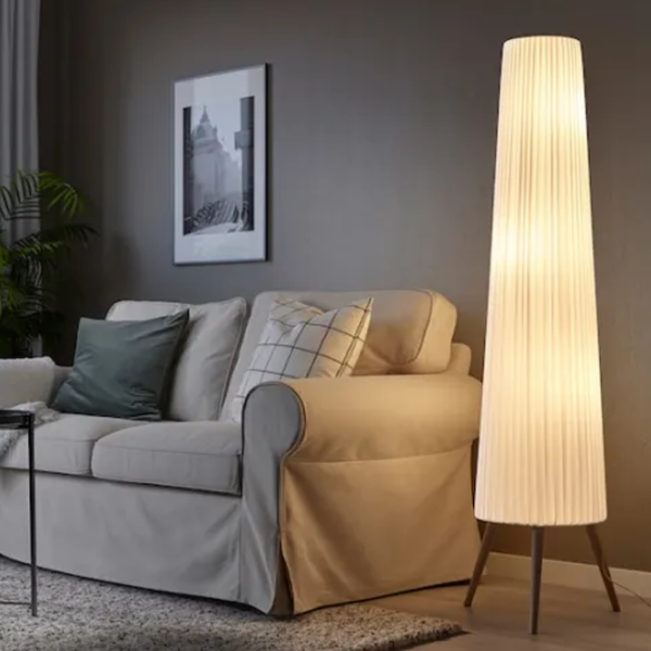 Lampadar Ikea Okensand  Lemn natural /  photo 3