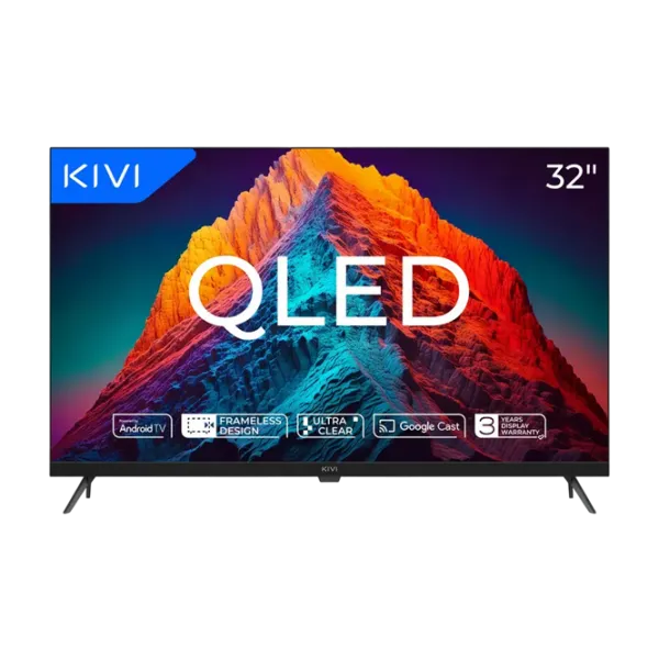 Televizor Kivi 32F770QB 32" / QLED / Full HD / Smart TV / Black photo 1