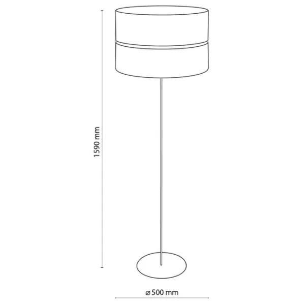 Lampadar TK Lighting TK-5074  White / E27 photo 2
