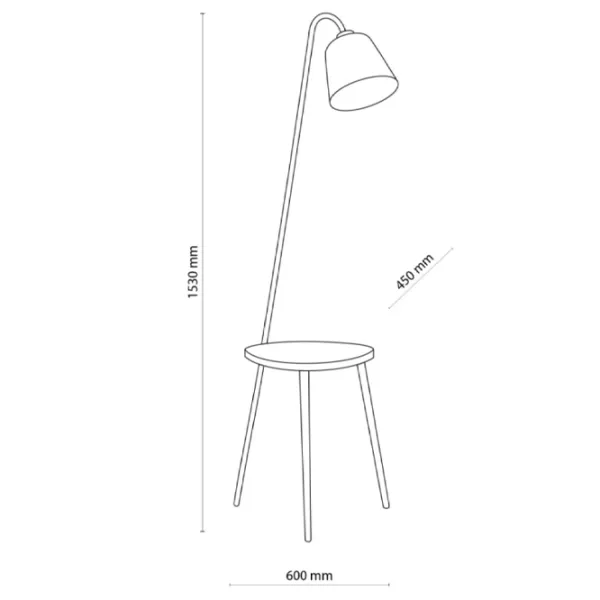 Tоршер TK Lighting TK-5584  Натуральное дерево / E27 photo 2