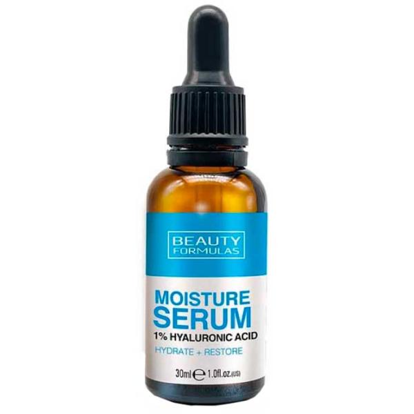 Ser pentru față Beauty Formulas Moisture Serum Acid Hyaluronic 0.03l / Toate tipurile photo 1