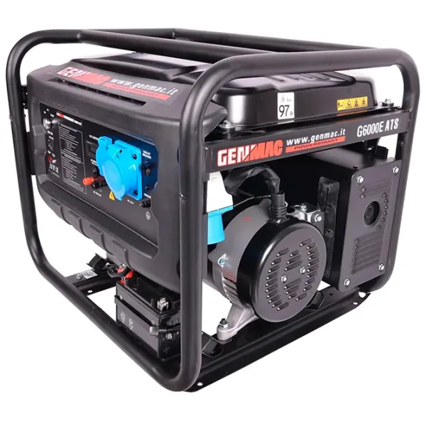 Генератор Genmac G6000E+ATS 230 В Бензин / 5.5 кВт photo 2