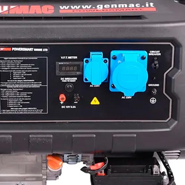 Генератор Genmac G6000E+ATS 230 В Бензин / 5.5 кВт photo 3
