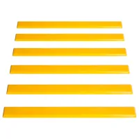 Тактильная направляющая плитка MFK 5001 Пластик / Желтый