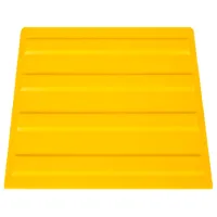 Тактильная направляющая плитка MFK 5002 Пластик / Желтый