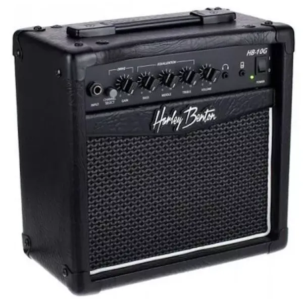 Amplificator de chitară Harley Benton HB-10 G  10 W / Metal photo 2