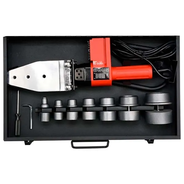 Aparat de sudat țevi din plastic Yato YT-82250 850 W / Racord cuplaj photo 2