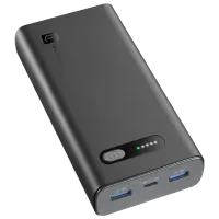 Power Bank Cellularline PBFAST01PD20000K 20000 мАч/ Черный