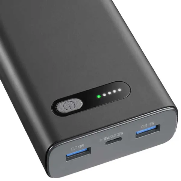 Power Bank Cellularline PBFAST01PD20000K 20000 mAh/ Black photo 3