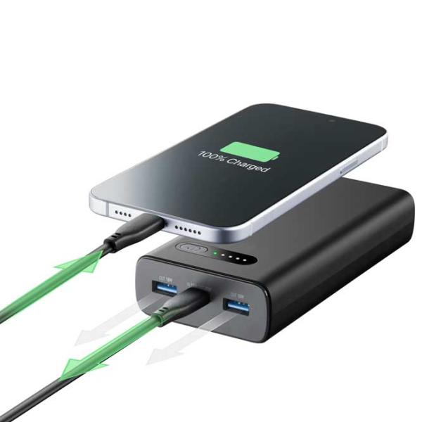Power Bank Cellularline PBFAST01PD20000K 20000 mAh/ Black photo 4