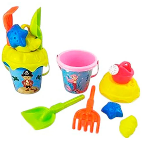 Set de jucării pentru nisip MerConser 45044 Plastic / 7 photo 1