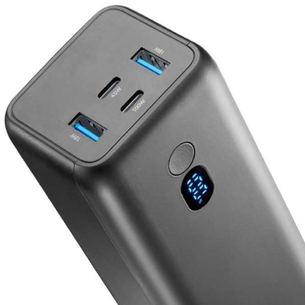 Power Bank Cellularline PBMAXIIT27000K 27000 mAh/ Black photo 2