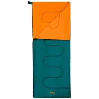 Sac de dormit Nils Camp NC2002 Polyester / Green Orange