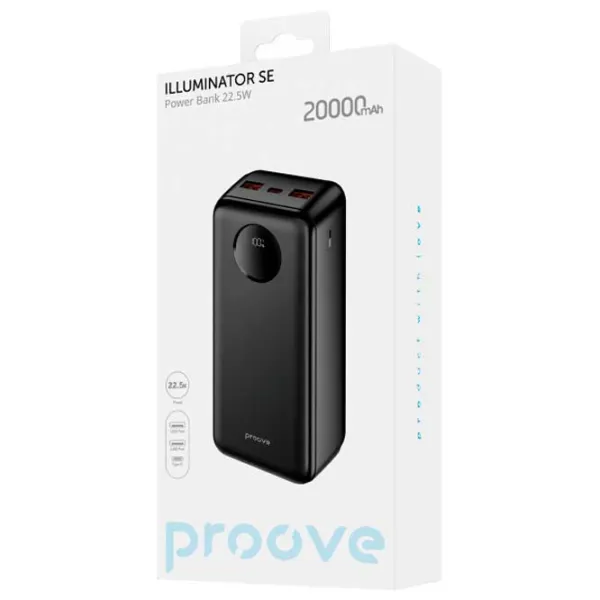 Power Bank Proove Illuminator SE 20000 мАч/ Черный photo 2