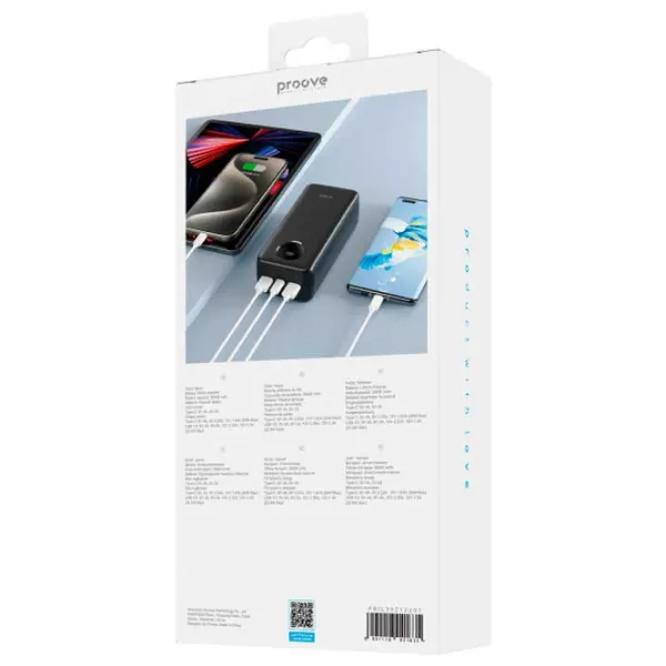 Power Bank Proove Illuminator SE 30000 мАч/ Черный photo 4
