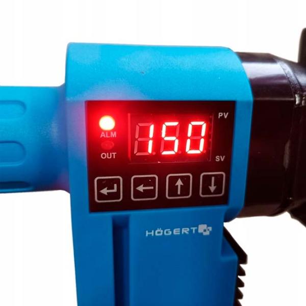 Aparat de sudat țevi din plastic Hoegert HT1P680 850 W / Racord cuplaj photo 2