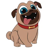 Картина по номерам Strateg Веселая собачка ES022 30 x 30 см / Вертикальная