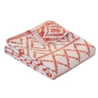 Покрывало Ibena Kailua  Хлопок / Грейпфрут