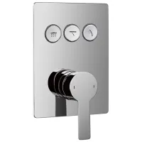 Baterie pentru duș Imprese Smart Click Alamă