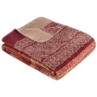 Покрывало Ibena 3165/420  Хлопок / Темно-красный